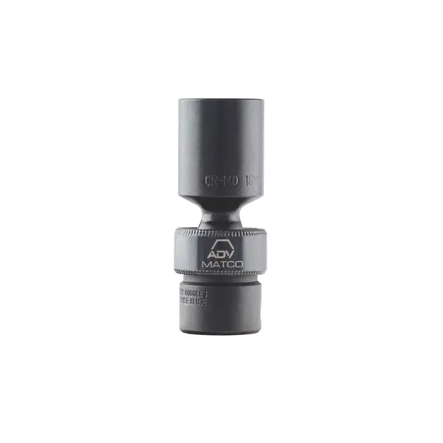 3/8" DRIVE 18MM METRIC 6 POINT MID-LENGTH MAGNETIC UNIVERSAL IMPACT SOCKET