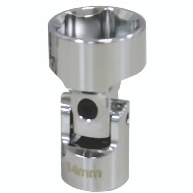 1/4'' DRIVE 14 MM 6 POINT STUBBY UNIVERSAL SOCKET