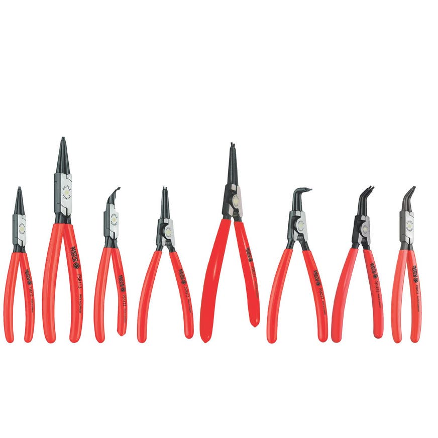 KNIPEX 8 PIECE SNAP RING PLIERS SET SPRIE8 Matco Tools