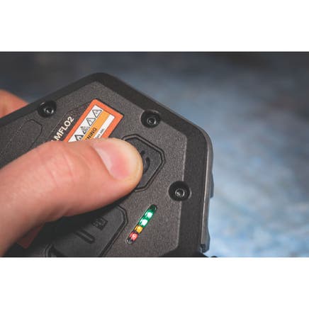 1,000 LUMENS MINI HANDHELD RECHARGEABLE FLOODLIGHT - ORANGE