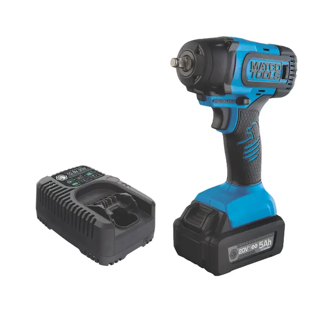 20V+ CORDLESS INFINIUM™ 3/8" DRIVE BRUSHLESS IMPACT WRENCH KIT-BLUE