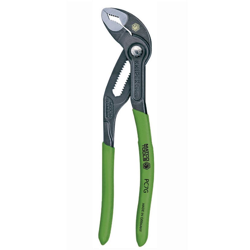 KNIPEX 3 PIECE COBRA PLIERS SET GREEN PC3SG Matco Tools