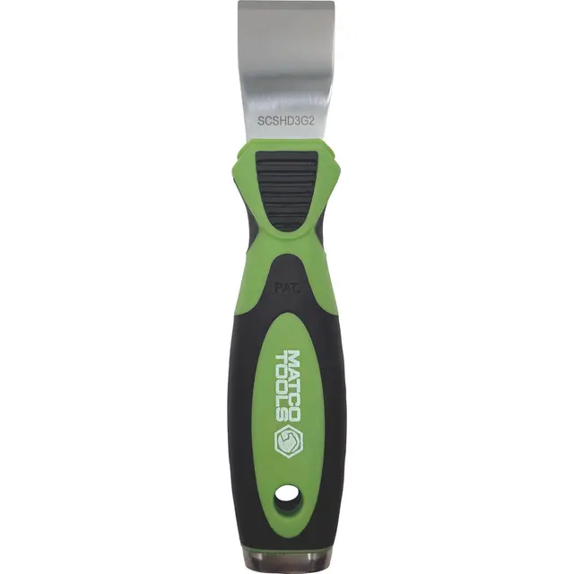 STUBBY CHISEL SCRAPER - GREEN