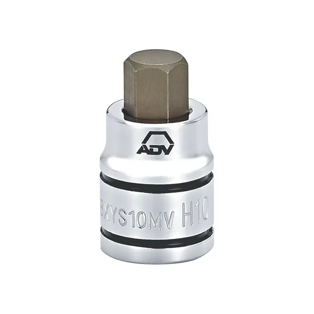 3/8" DRIVE 10MM STUBBY HEX BIT