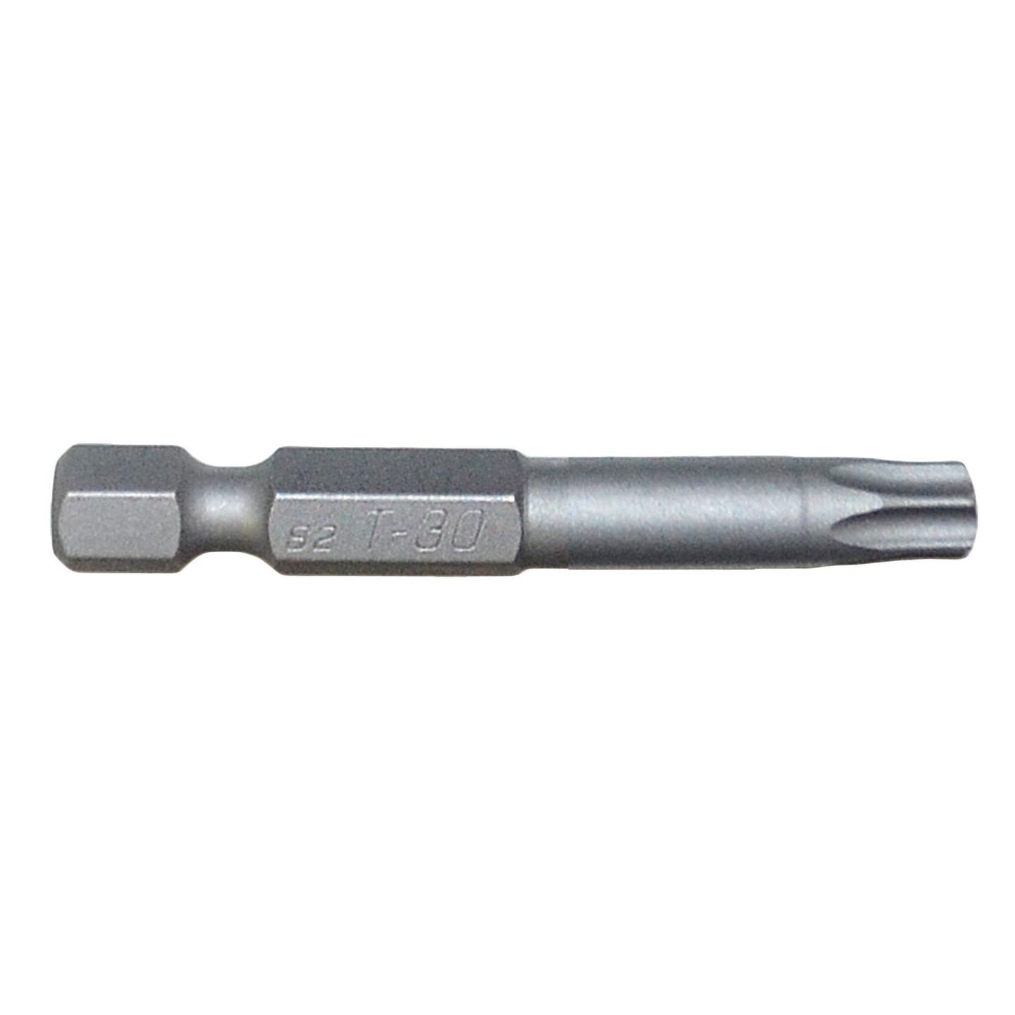 T30 X 2'' 1/4'' DRIVE S2 STEEL POWER BIT