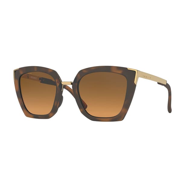 SIDE SWEPT MATTE BROWN TORTOISE WITH BROWN GRADIENT POLARIZED