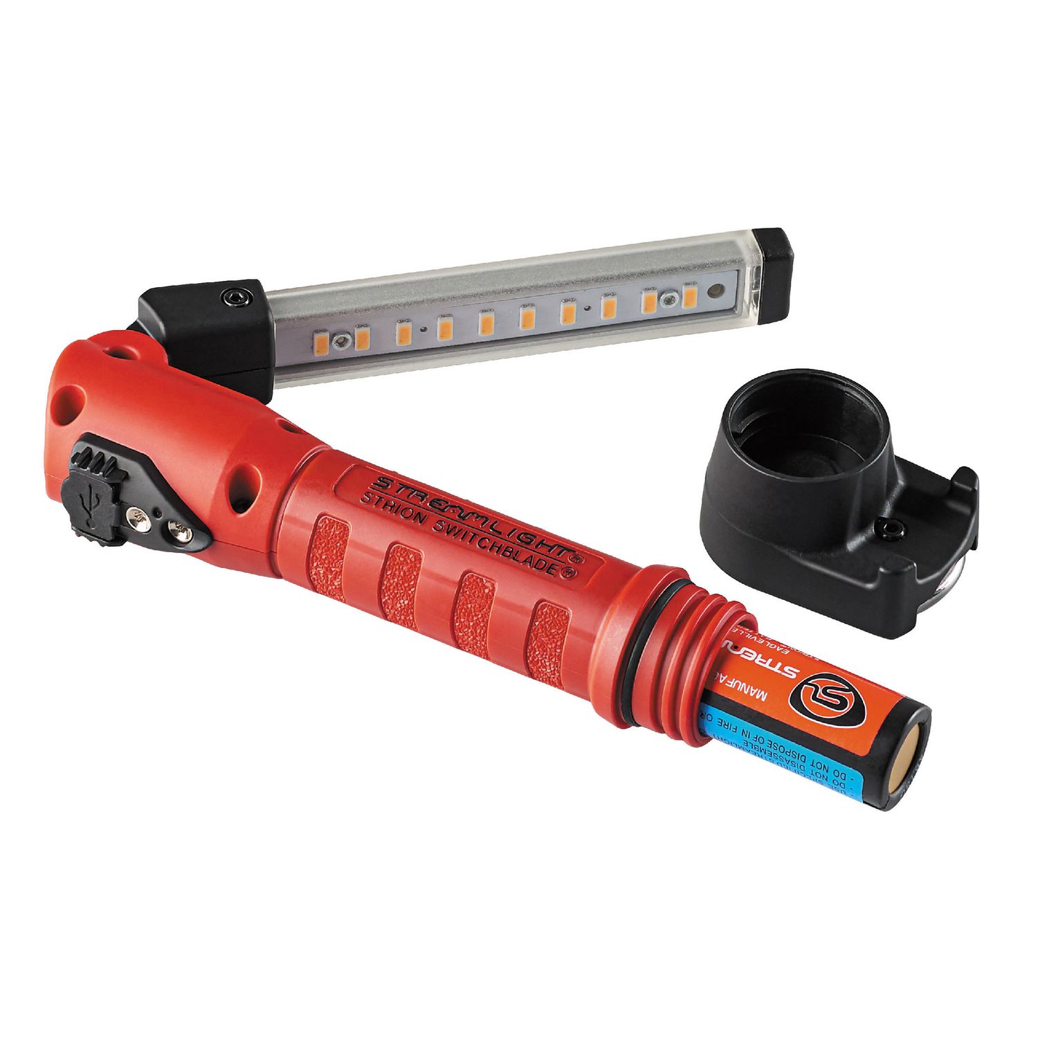 STREAMLIGHT STRION SWITCHBLADE RECHARGEABLE LIGHT-RED M74850 | Matco Tools