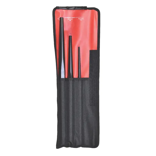 3 PIECE HEAVY-DUTY ALIGNMENT PUNCH SET