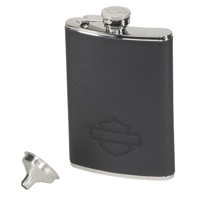 HARLEY-DAVIDSON BAR & SHIELD LOGO FLASK