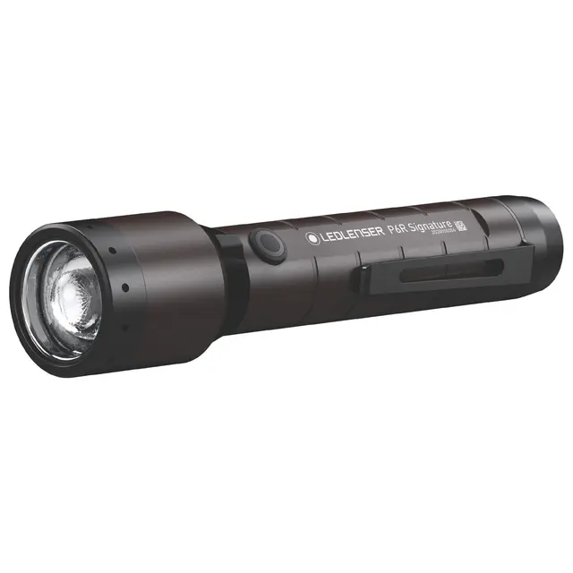 LEDLENSER P6R SIGNATURE 1,400 LUMENS RECHARGEABLE FLASHLIGHT-BLACK