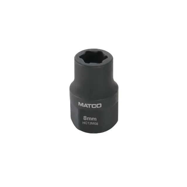 8MM 3/8” DRIVE HEX GRIP IMPACT SOCKET
