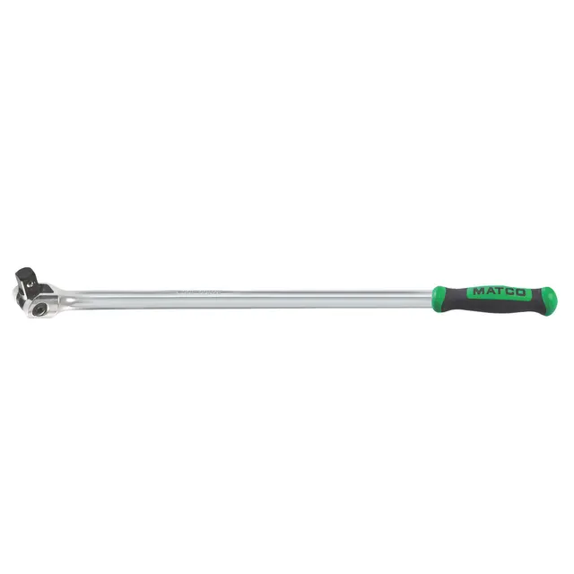 1/2" DRIVE 24" LONG BREAKER BAR - GREEN