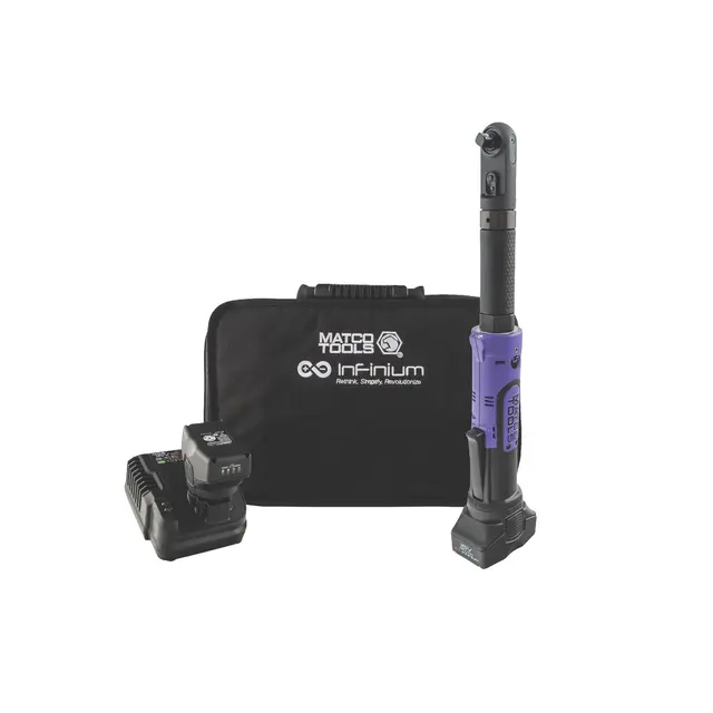 16V CORDLESS INFINIUM™ 3/8" EXTENDED SEALED HEAD RATCHET KIT - PURPLE