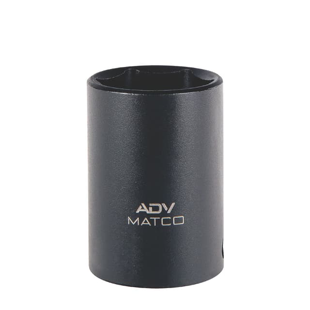 3/8" DRIVE 18MM METRIC 6 POINT MID-LENGTH IMPACT SOCKET