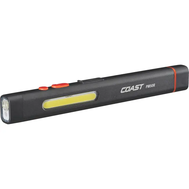 COAST PM50R RECHARGEABLE DUAL BEAM INSPECTION LIGHT WITH LASER BEAM