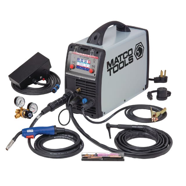 200 AMP SYNERGIC MIG, TIG AND MMA WELDER (3IN1) MG200S Matco Tools