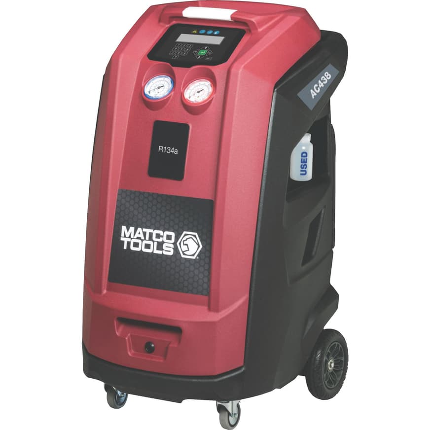 R134A HYBRID CERTIFIED ALPHANUMERIC TOUCHPAD AUTOMATIC RECOVERY MACHINE