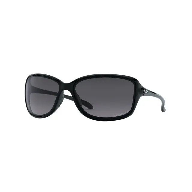 OAKLEY® COHORT POLISHED BLACK FRAME WITH PRIZM™ GRAY GRADIENT POLARIZED LENSES