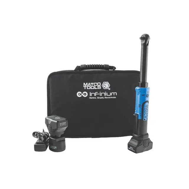 16V CORDLESS INFINIUM™ 1/4" DRIVE EXTENDED RATCHET KIT - BLUE