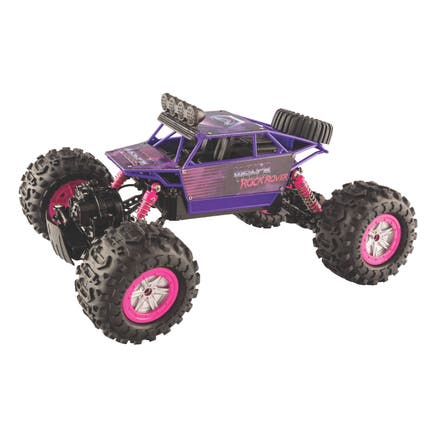 RC CAR WITH LIGHTS AND MUSIC - PURPLE