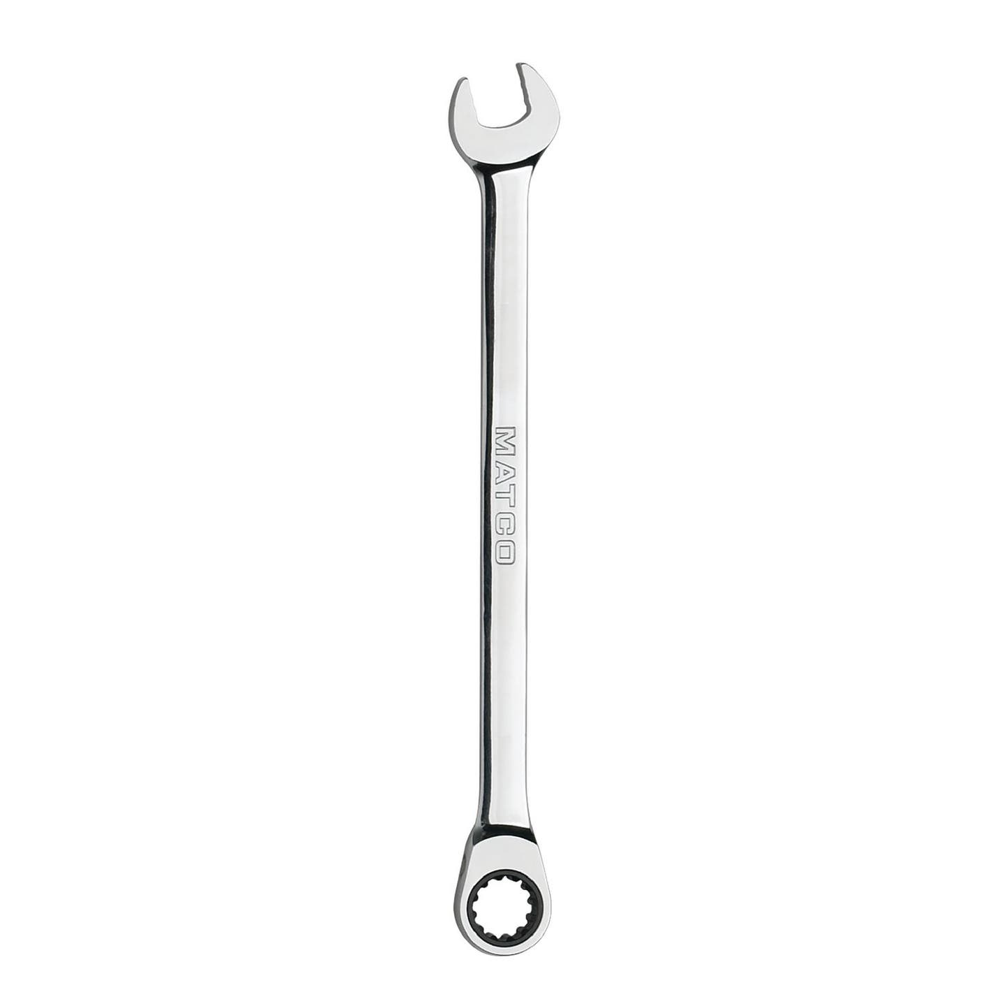 19MM 90 TEETH EXTRA LONG COMBINATION RATCHETING WRENCH