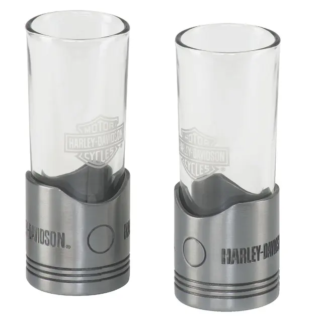 HARLEY-DAVIDSON PISTON SHOT GLASS SET