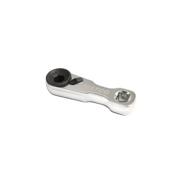 1/4" HEX DRIVE 2" 60 TOOTH MICRO RATCHET BIT HOLDER