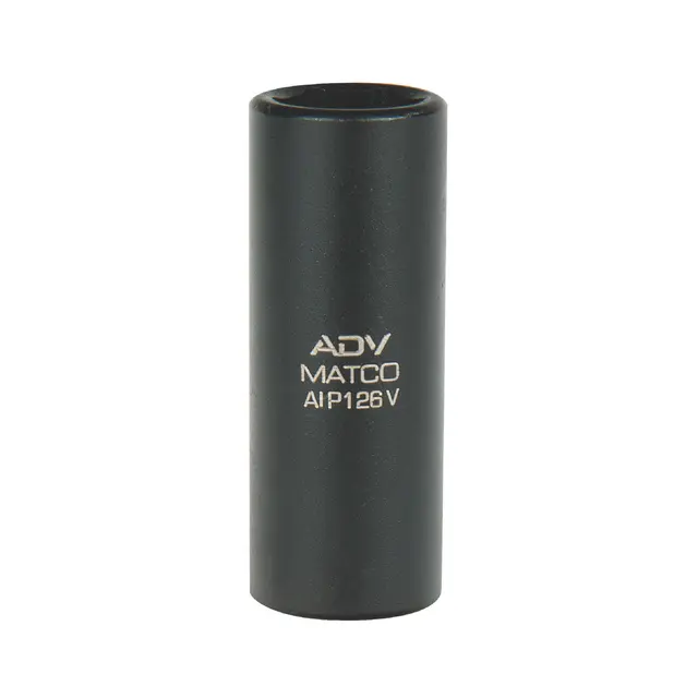 1/4" DRIVE 3/8" SAE 6 POINT MID-LENGTH IMPACT SOCKET