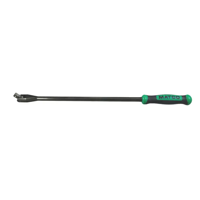 1/2" DRIVE 24" LONG BLACK CHROME BREAKER BAR - GREEN