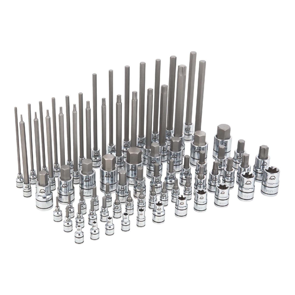 75 PIECE MASTER ADV HEX / TORX® BIT SOCKET SET SBS75V Matco Tools