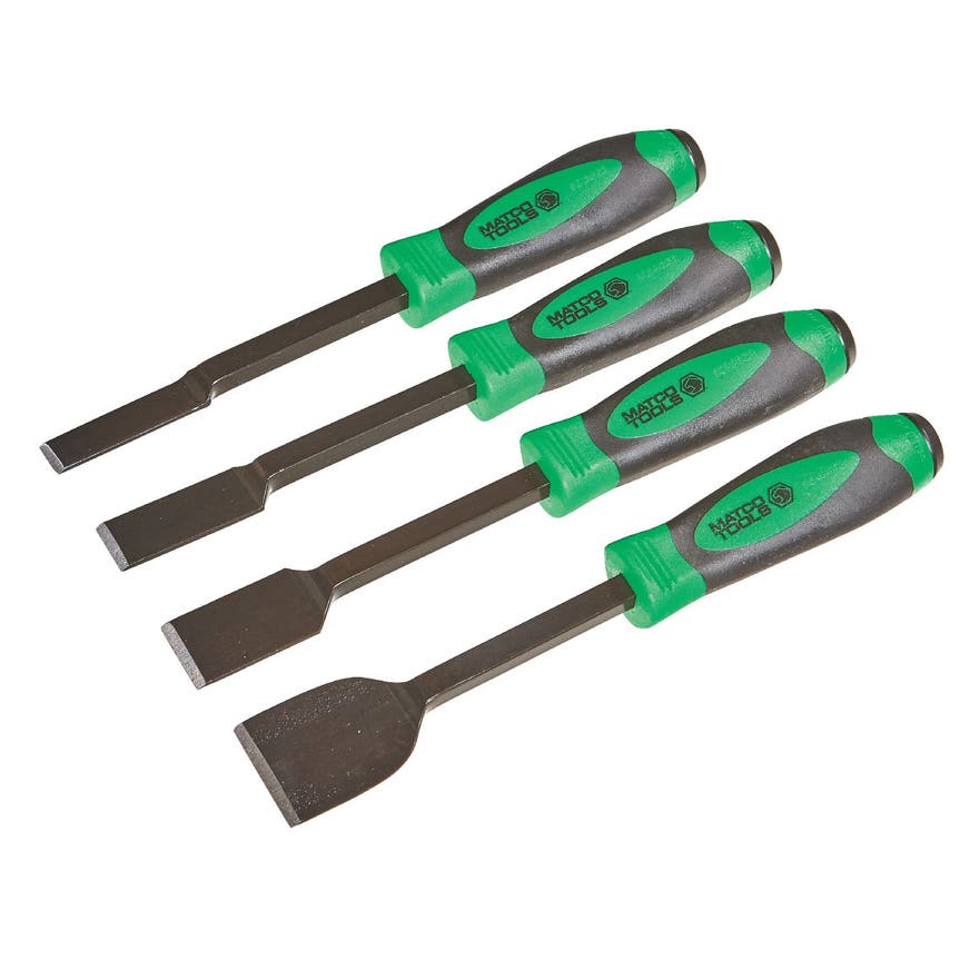 4 PIECE 10" LONG SCRAPER SET GREEN SCS4GB Matco Tools