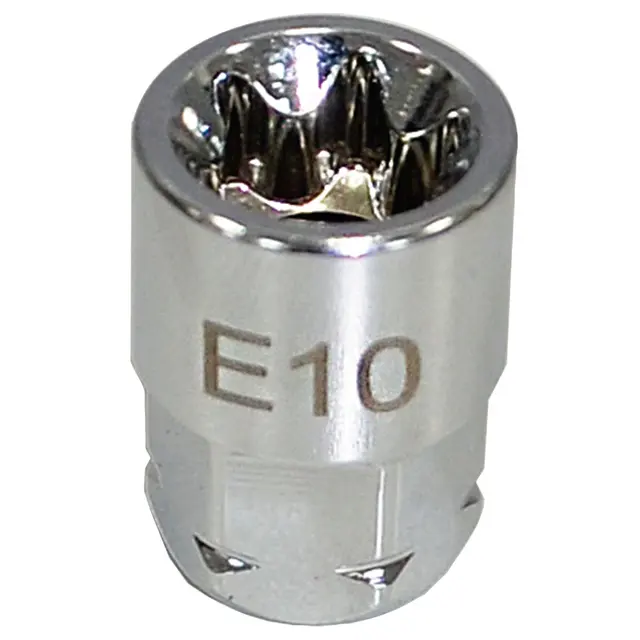 E10- 1/4" DRIVE E10 INVERTED TORX SOCKET