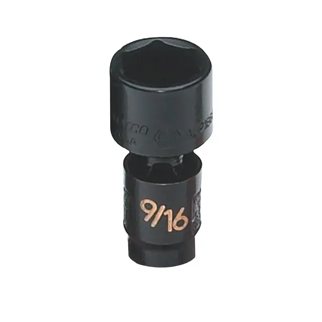 1/4" DRIVE 9/16" SAE 6 POINT UNIVERSAL IMPACT SOCKET