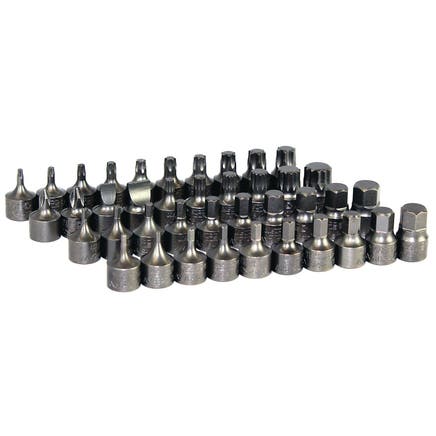40 PIECE 1/4" DRIVE STUBBY DRIVER SET