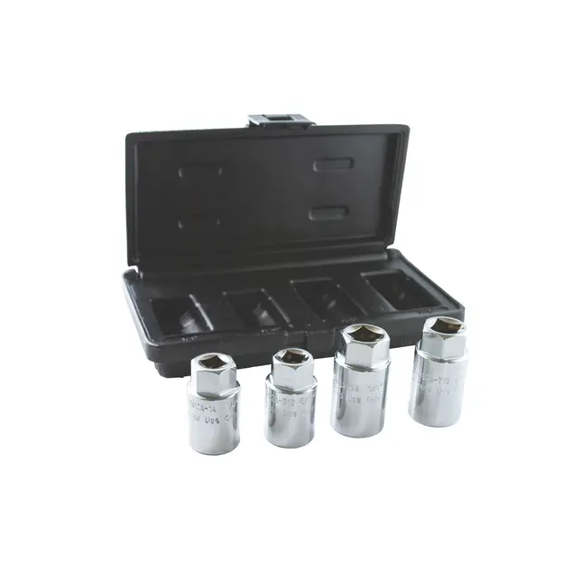 4 PIECE STUD REMOVER FRACTIONAL SET