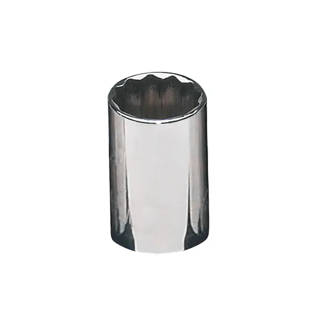 3/8" DRIVE 12MM METRIC 12 POINT CHROME SOCKET