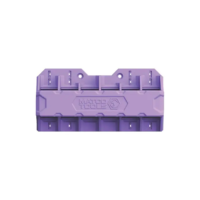 MAGNETIC PLIER HOLDER 6 SLOT - PURPLE