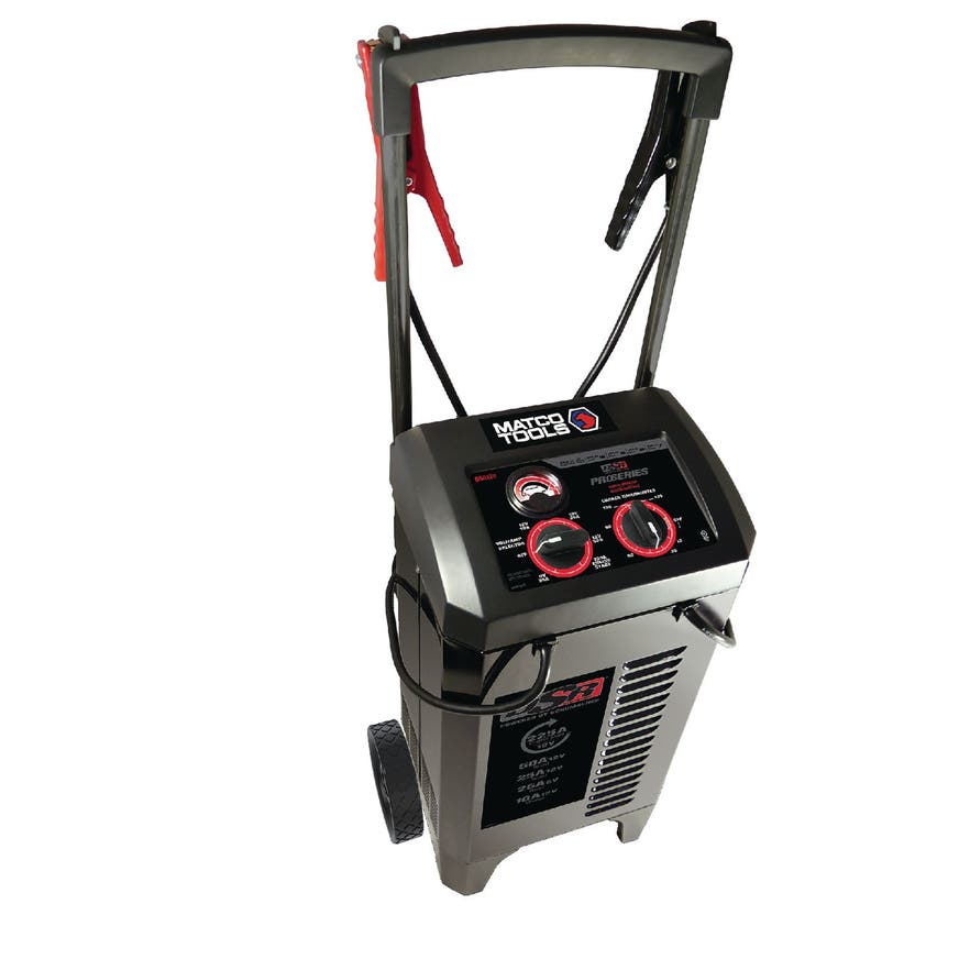 PROSERIES MANUAL WHEELED BATTERY CHARGER/ENGINE STARTER MC139 Matco Tools