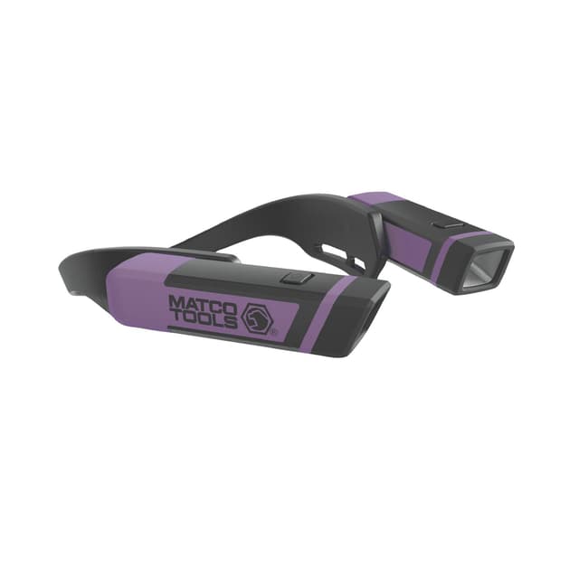600 LUMEN RECHARGEABLE NECK LIGHT - PURPLE