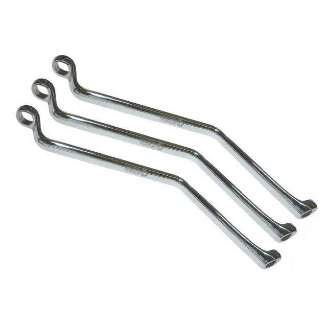 3 PIECE BRAKE BLEEDER WRENCH SET- SAE