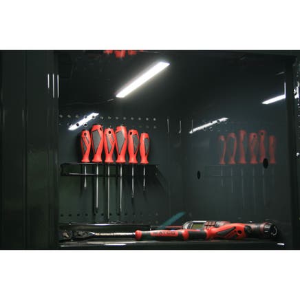 SLIDING SHELF LOCKER LIGHTS (3) 18" LED