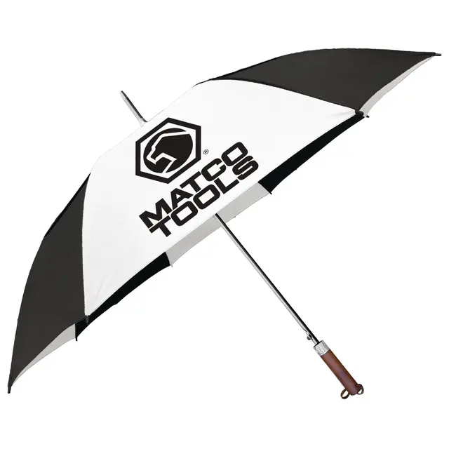 GOLF UMBRELLA BLACK & WHITE PANELS