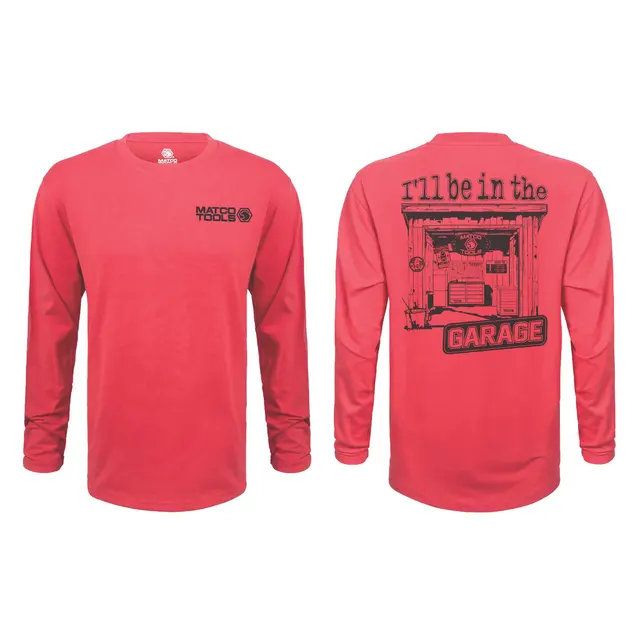 IN THE GARAGE LONG SLEEVE TEE - L