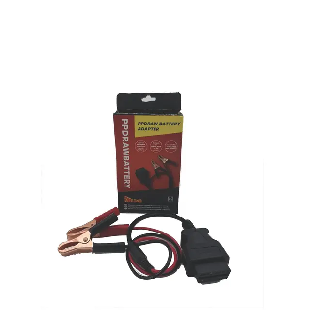 OBD2 TO ALLIGATOR CLAMP PPDRAW BATTERY ADAPTER