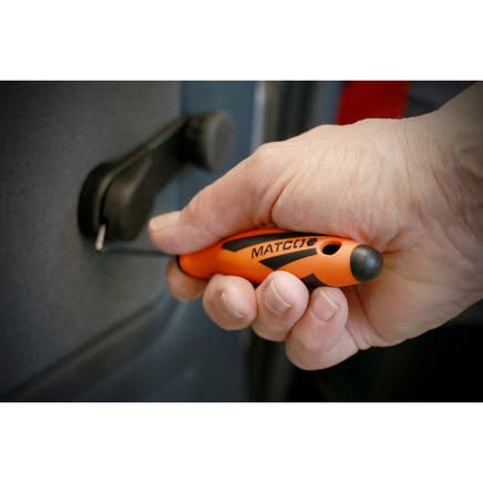 4 PIECE MINI HOOK AND PICK SET - ORANGE