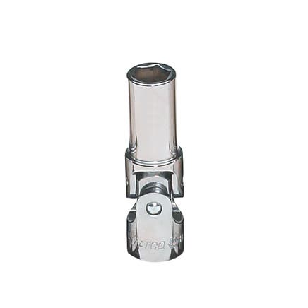 3/8" DRIVE 7/16" SAE 6 POINT DEEP UNIVERSAL CHROME SOCKET