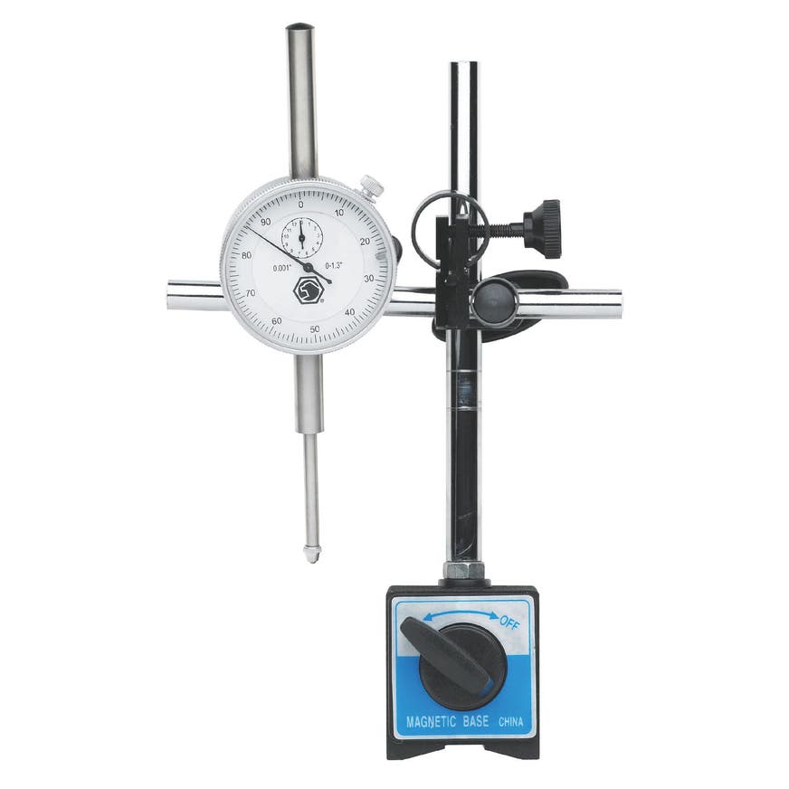 DIAL INDICATOR SET WITH LARGE STAND DIM10B Matco Tools