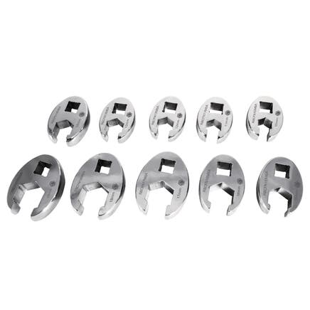 METRIC 10 PIECE FLARE NUT CROWFOOT