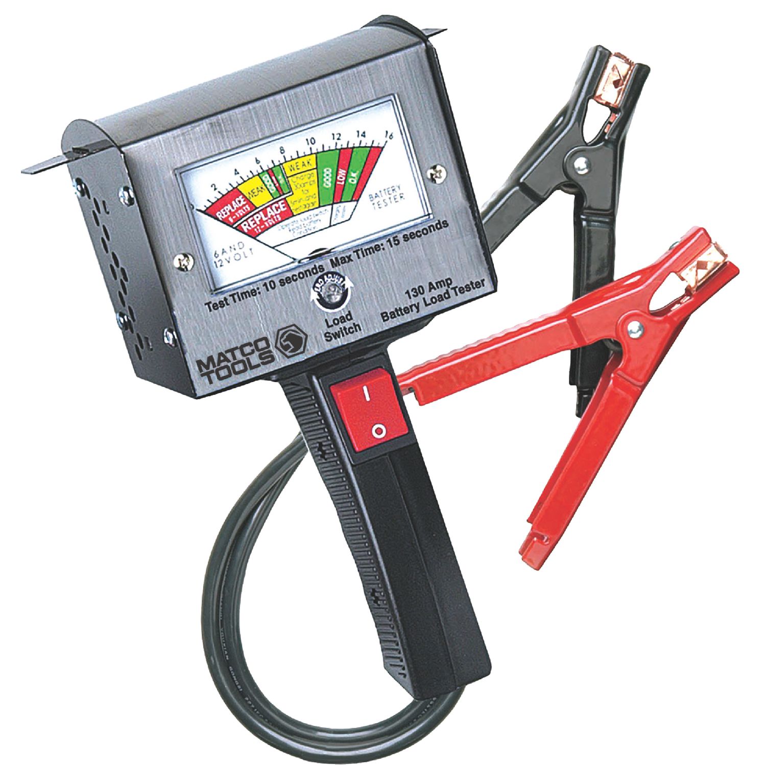 130 AMP HEAVY-DUTY BATTERY LOAD TESTER MD4370