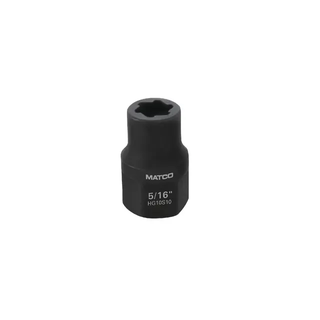 5/16" 3/8” DRIVE HEX GRIP IMPACT SOCKET